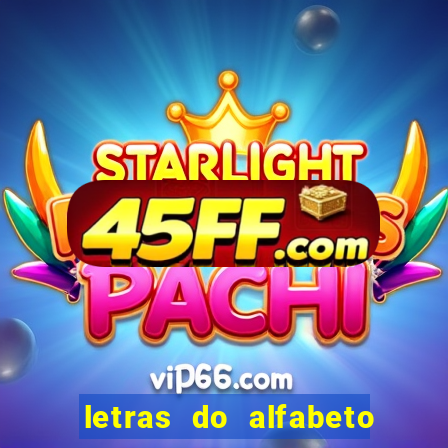 letras do alfabeto personalizadas para imprimir